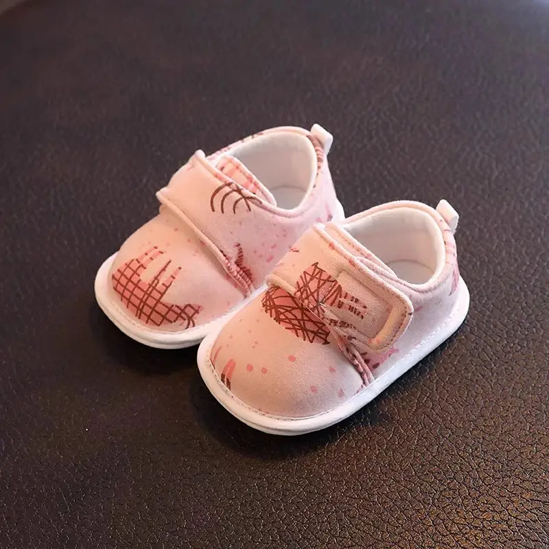 Jingqi Cloth Baby Shoes Spring Fall 0-6M
