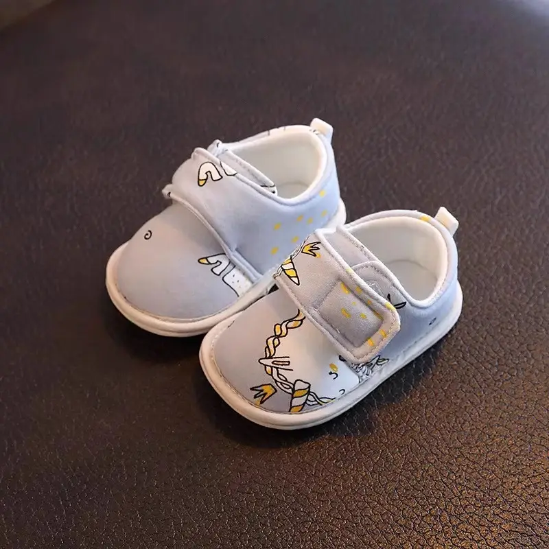 Jingqi Cloth Baby Shoes Spring Fall 0-6M