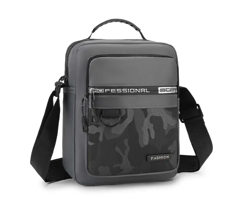Men's Multi-Color Crossbody Bag with Transparent Pocket — feature 18