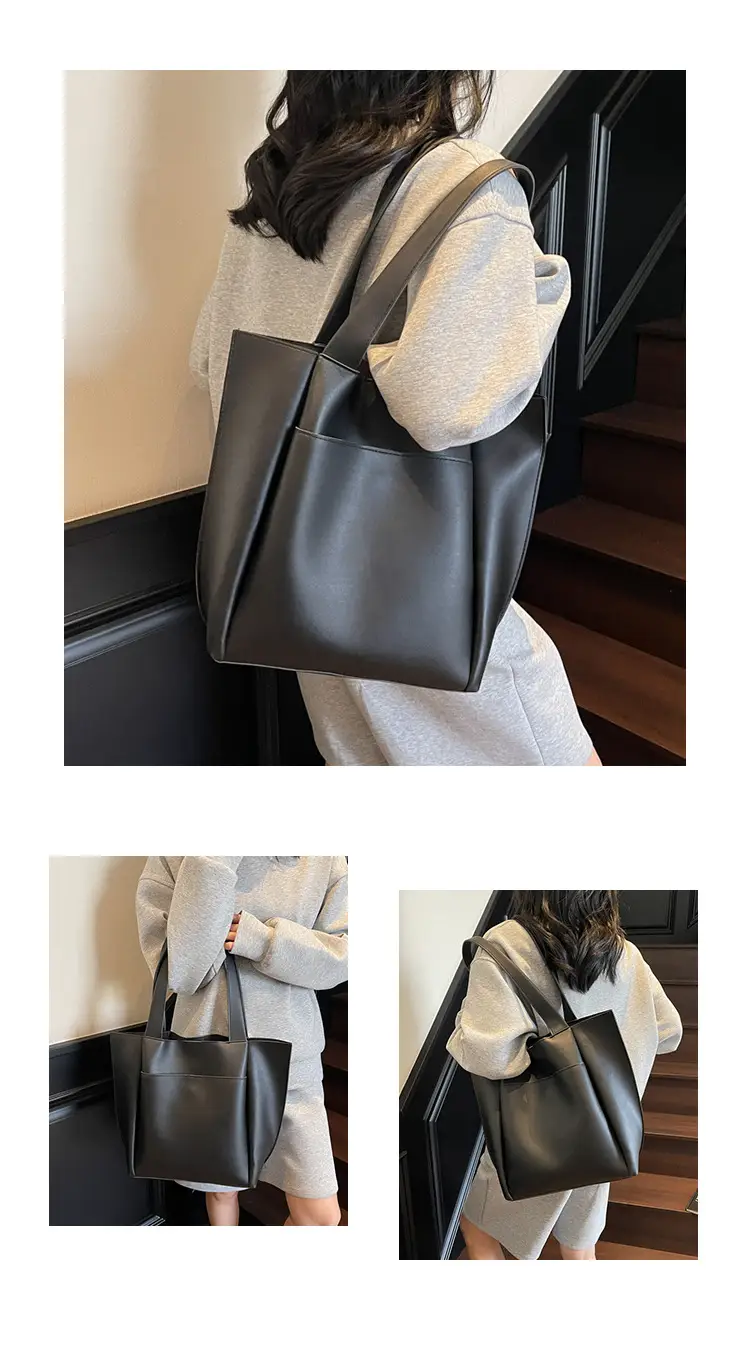 Large Capacity Leather Tote Bag for Women — feature 10