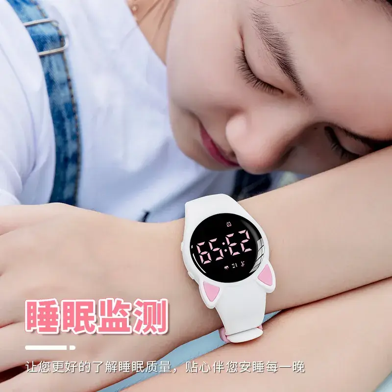 Cat-Ears Waterproof Smart Watch for Kids Girls Boys - Image 14