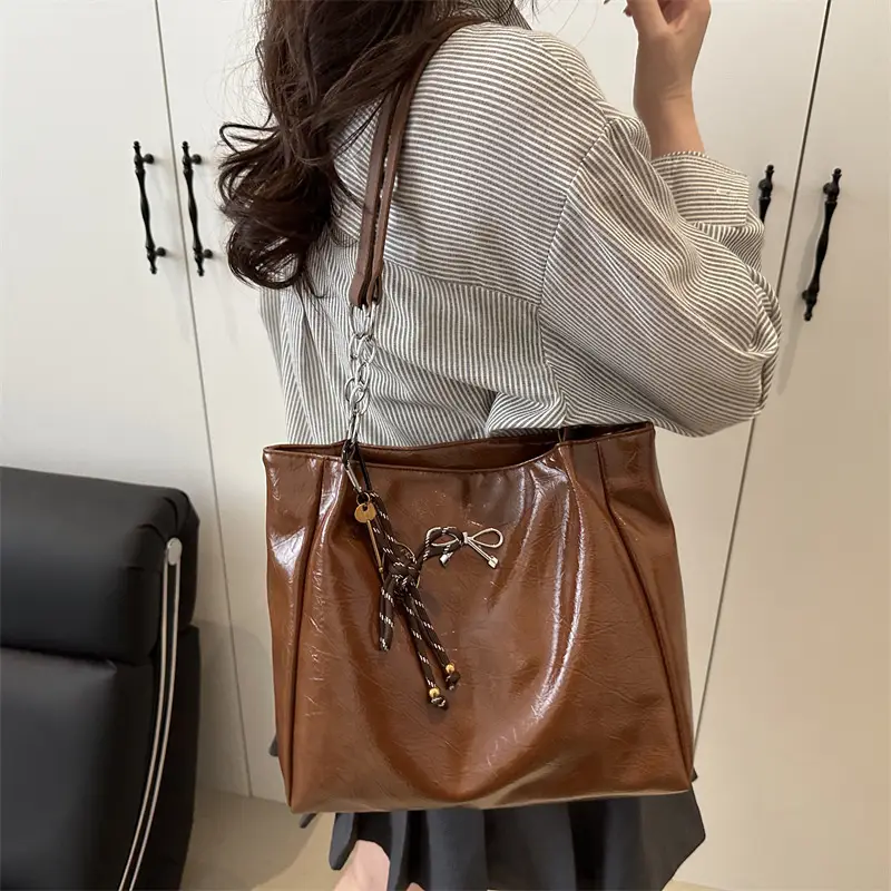 Silver Korean Style Shoulder Bag for Women 2025 - Image 6