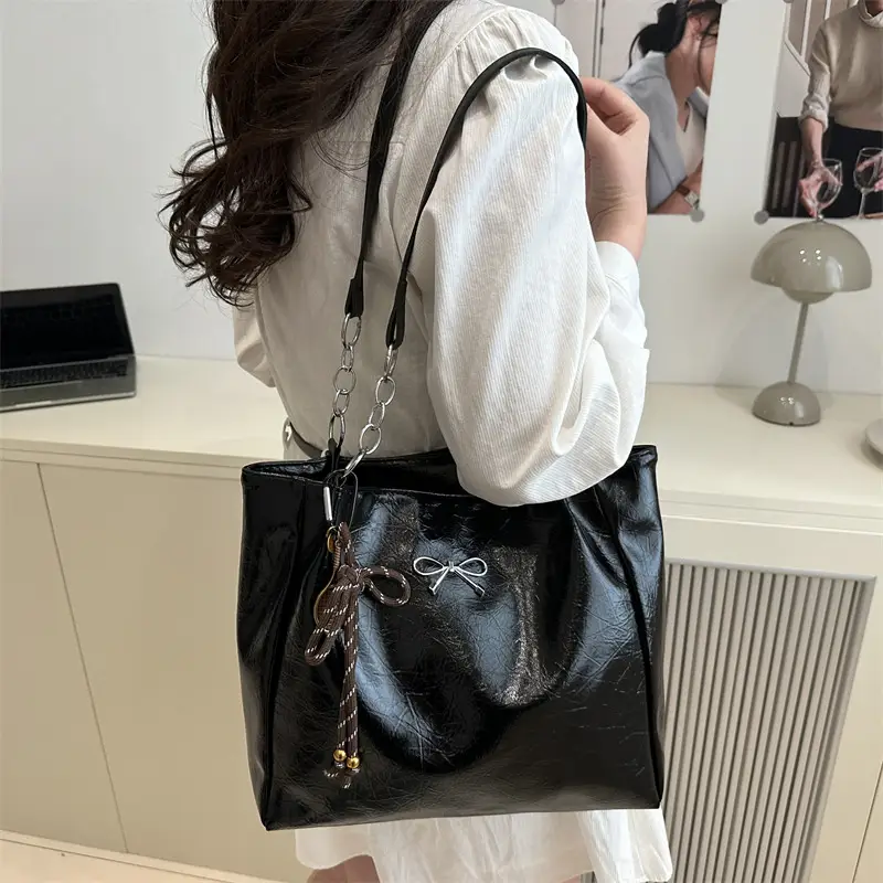 Silver Korean Style Shoulder Bag for Women 2025 - Image 7