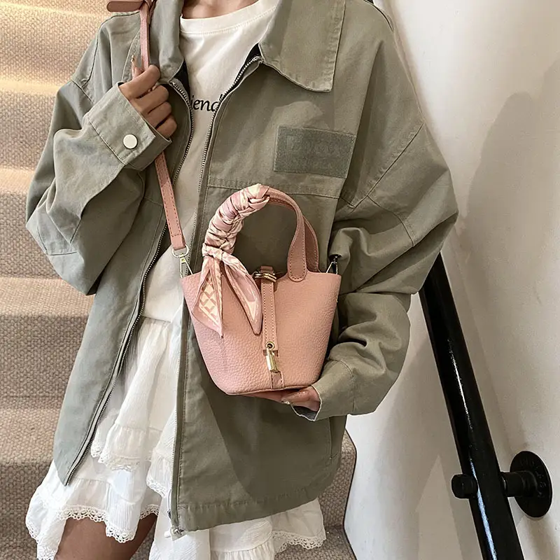 Yellow Lychee Bucket Bag Set 2026 Summer - Image 9