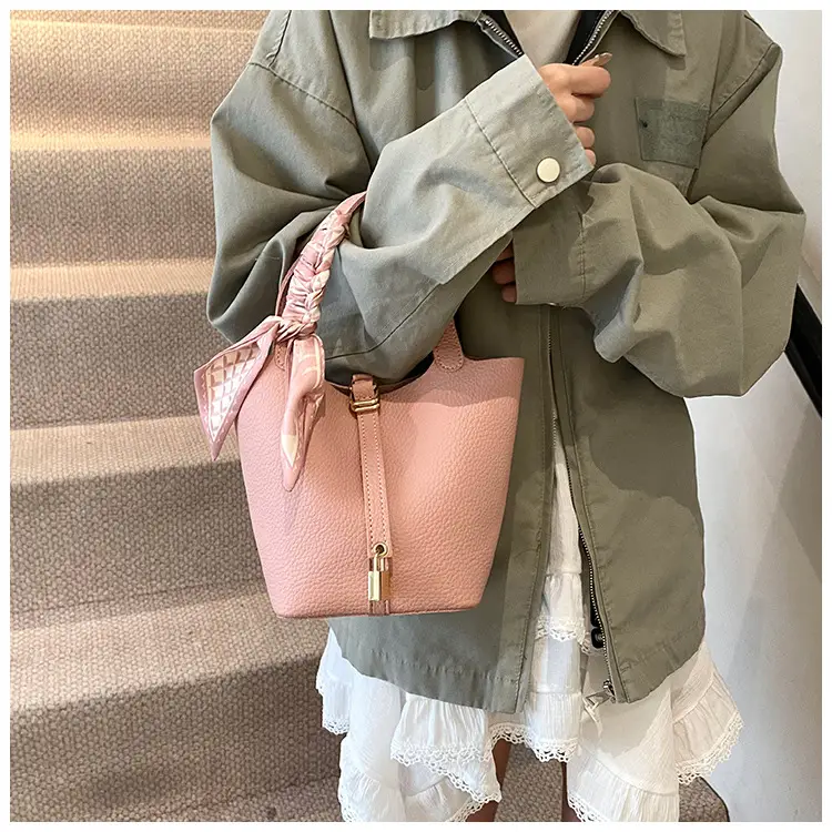 Yellow Lychee Bucket Bag Set 2026 Summer — feature 32