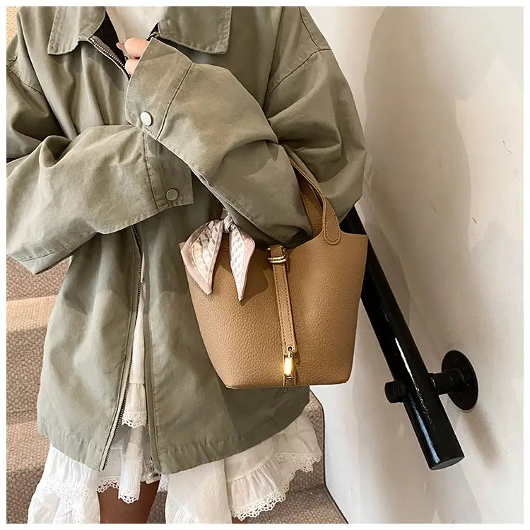 Yellow Lychee Bucket Bag Set 2026 Summer — feature 34