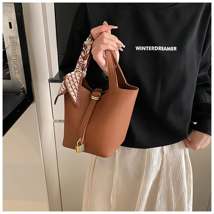 Yellow Lychee Bucket Bag Set 2026 Summer — feature 39