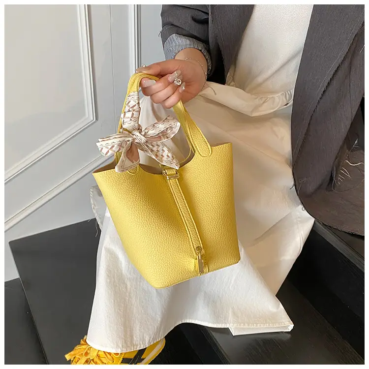 Yellow Lychee Bucket Bag Set 2026 Summer — feature 41