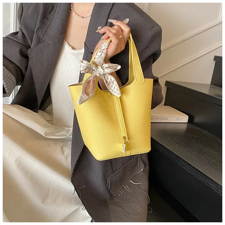 Yellow Lychee Bucket Bag Set 2026 Summer — feature 42