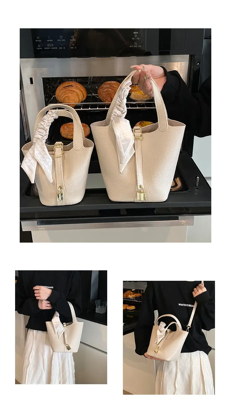 Yellow Lychee Bucket Bag Set 2026 Summer — feature 7