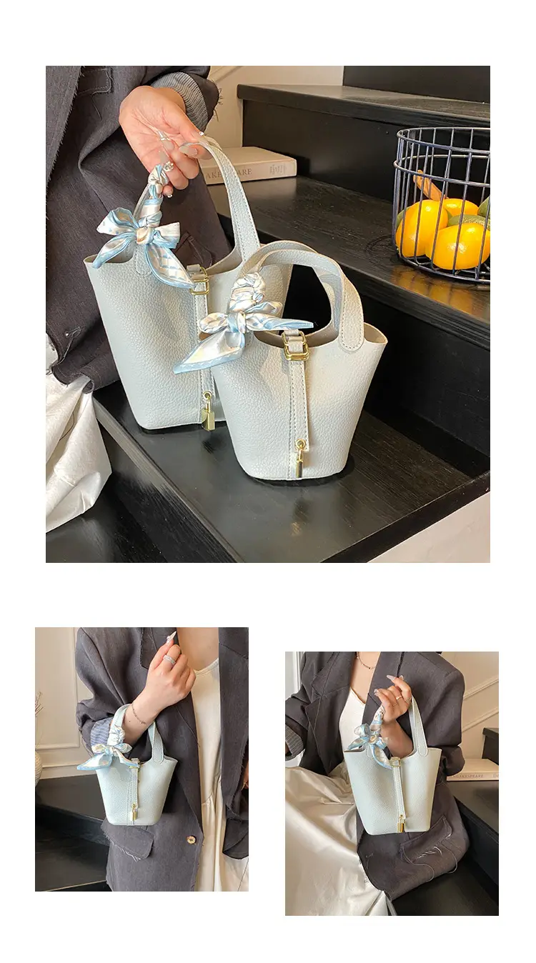 Yellow Lychee Bucket Bag Set 2026 Summer — feature 9