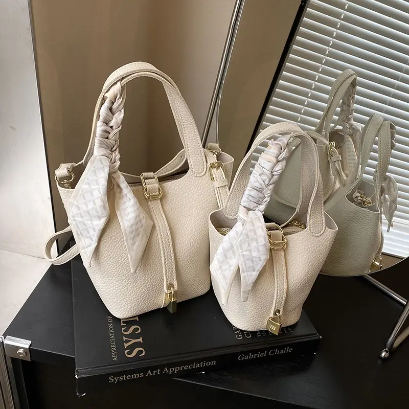 Yellow Lychee Bucket Bag Set 2026 Summer - Image 2