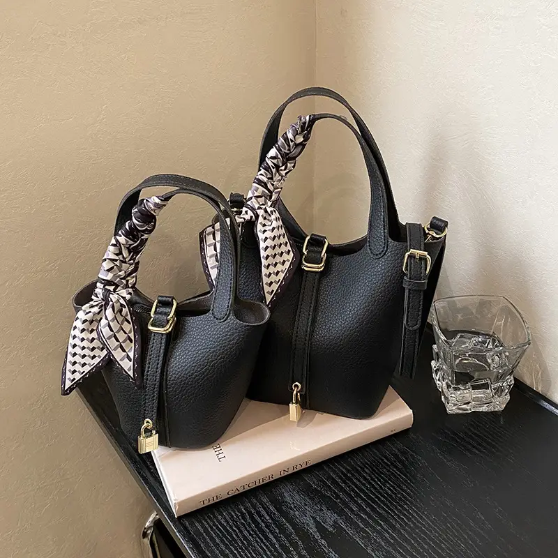 Yellow Lychee Bucket Bag Set 2026 Summer - Image 3
