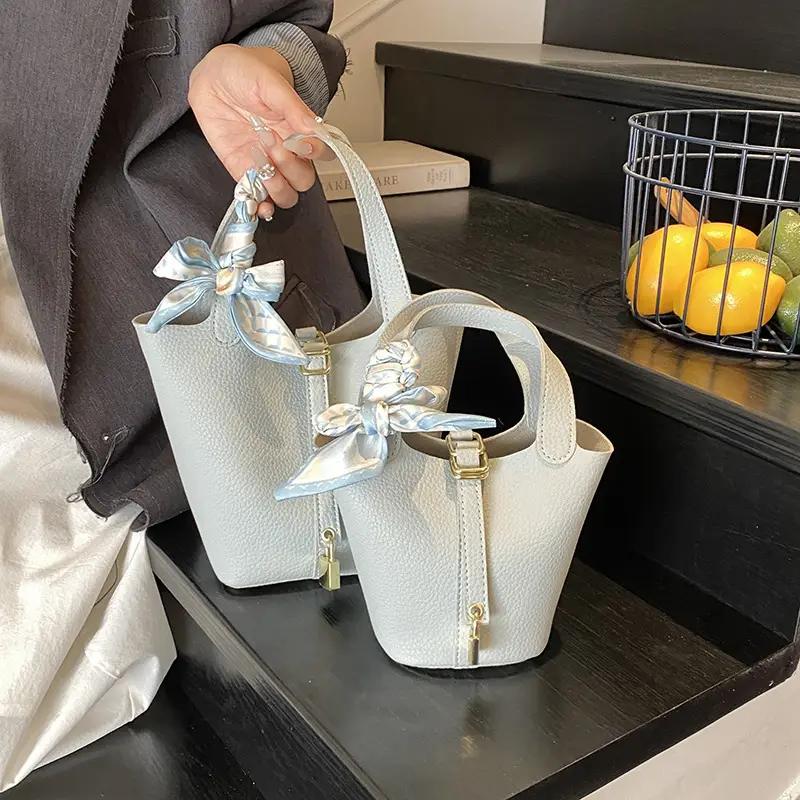 Yellow Lychee Bucket Bag Set 2026 Summer - Image 7