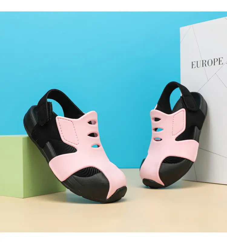 Blue Black EVA Sports Sandals for Kids Girls — feature 19