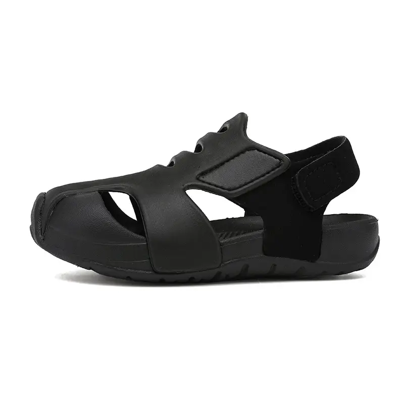 Blue Black EVA Sports Sandals for Kids Girls