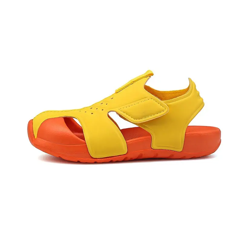 Blue Black EVA Sports Sandals for Kids Girls