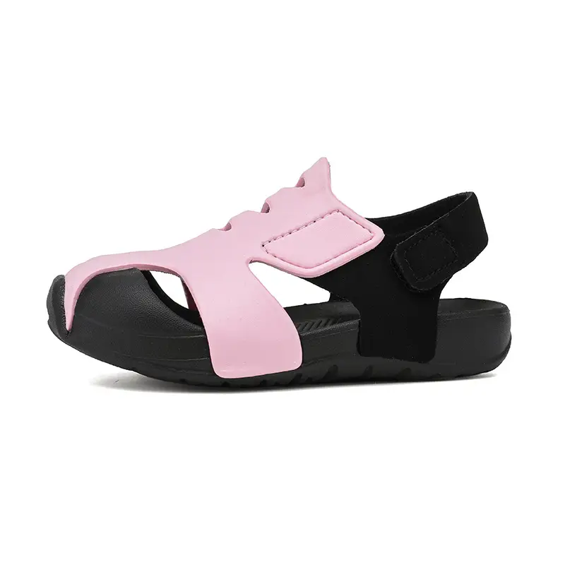Blue Black EVA Sports Sandals for Kids Girls
