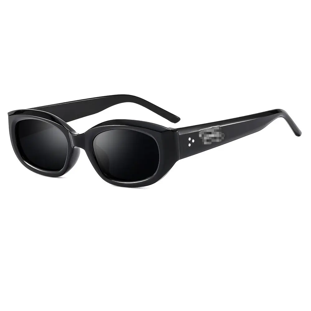 Women Square Frame Sunglasses Anti-UV Black