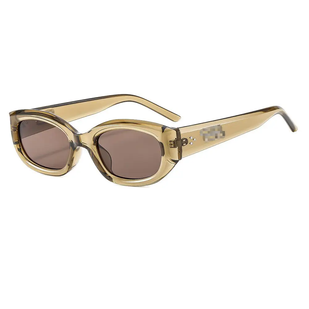 Women Square Frame Sunglasses Anti-UV Black