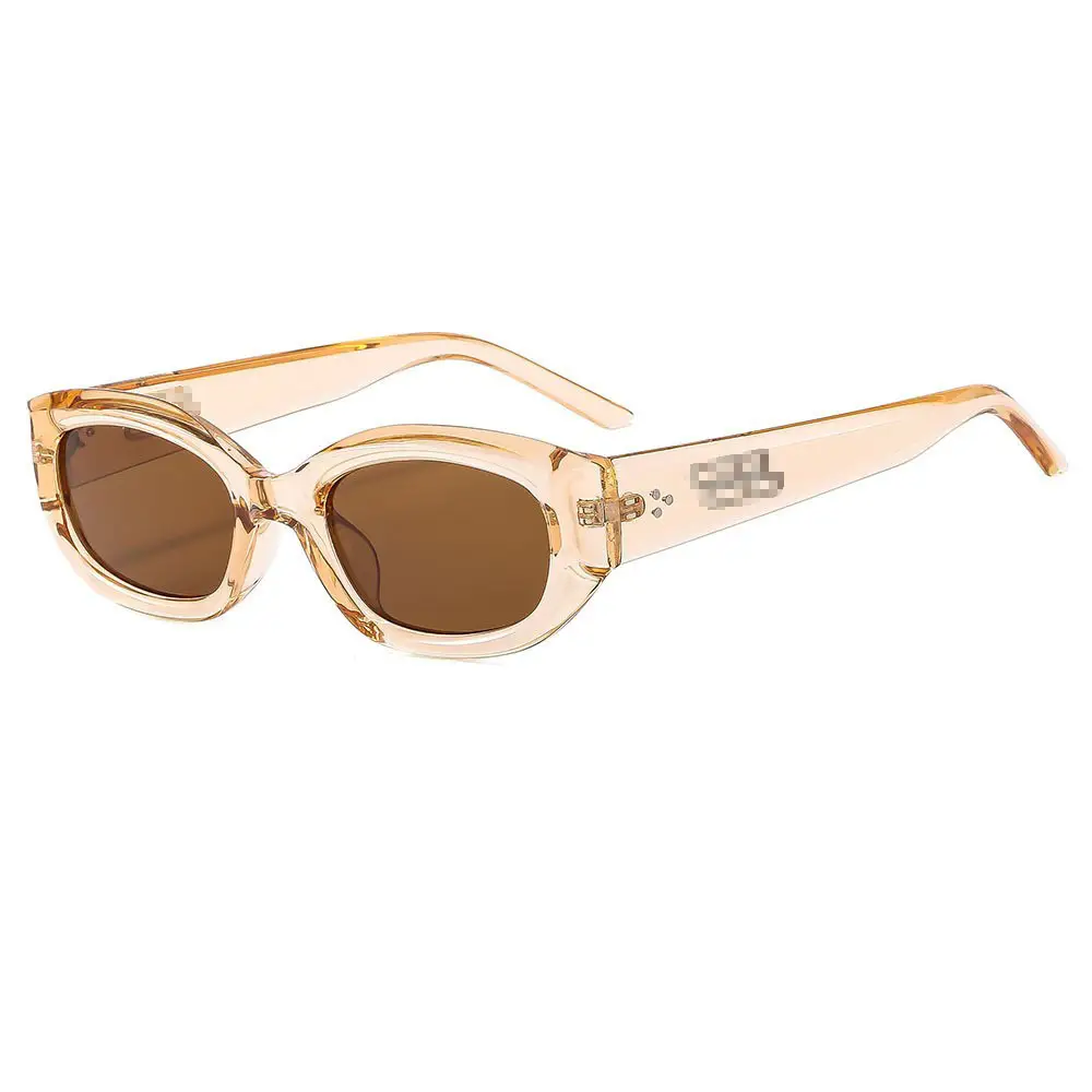 Women Square Frame Sunglasses Anti-UV Black