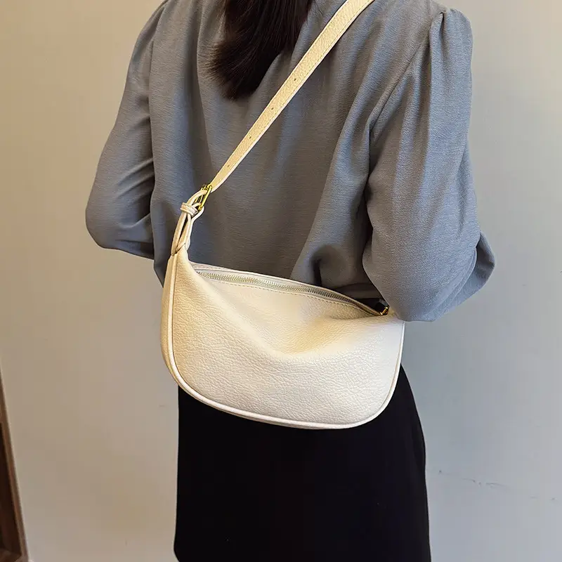 Women's Tan Leather Shoulder Bag 2026 New Style - Image 10