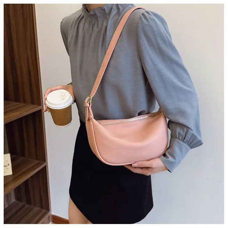 Women's Tan Leather Shoulder Bag 2026 New Style — feature 11