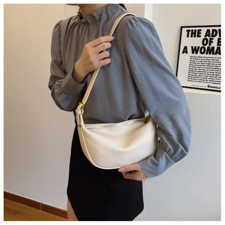 Women's Tan Leather Shoulder Bag 2026 New Style — feature 13