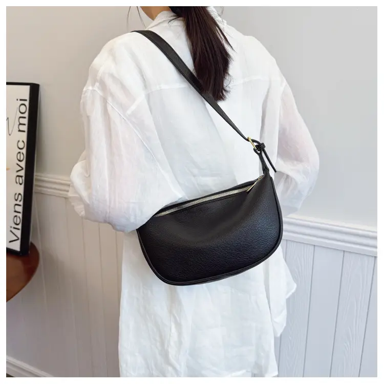 Women's Tan Leather Shoulder Bag 2026 New Style — feature 17