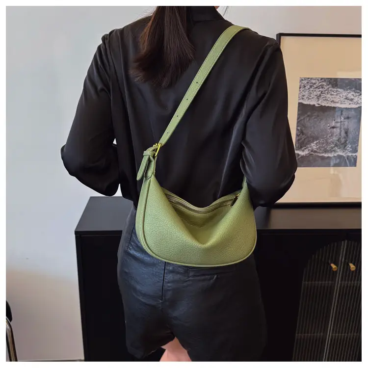 Women's Tan Leather Shoulder Bag 2026 New Style — feature 21