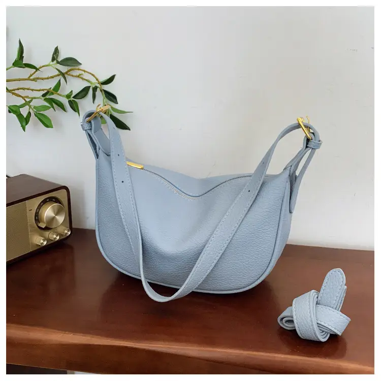 Women's Tan Leather Shoulder Bag 2026 New Style - Image 5