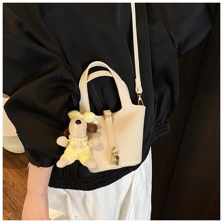 Pink Korean Style Shoulder Crossbody Bag for Women — feature 11