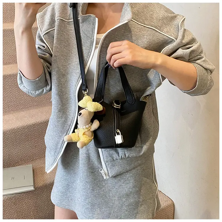 Pink Korean Style Shoulder Crossbody Bag for Women — feature 15