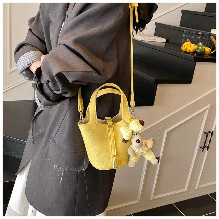 Pink Korean Style Shoulder Crossbody Bag for Women — feature 23