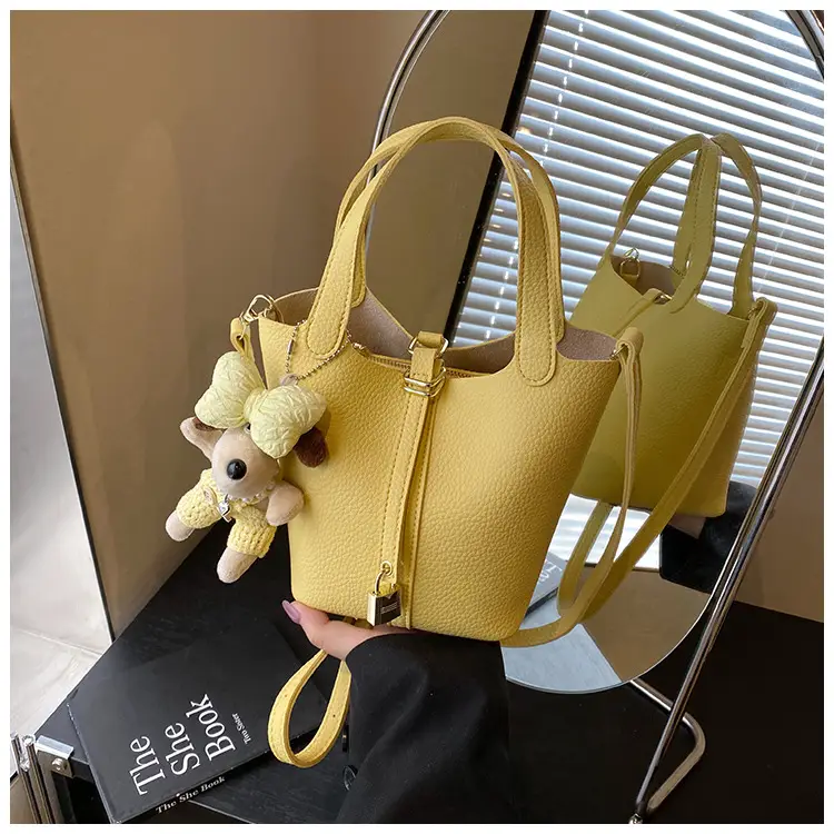 Pink Korean Style Shoulder Crossbody Bag for Women — feature 42