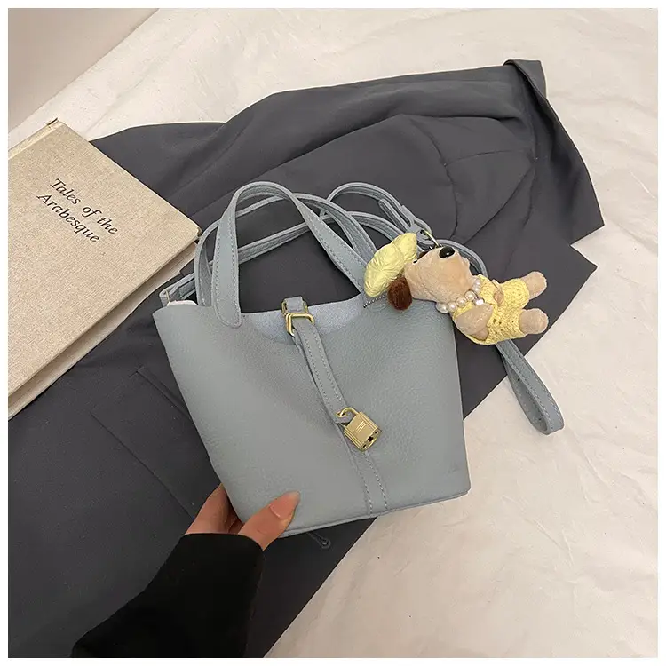 Pink Korean Style Shoulder Crossbody Bag for Women — feature 45