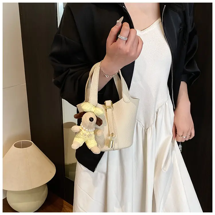 Pink Korean Style Shoulder Crossbody Bag for Women — feature 9