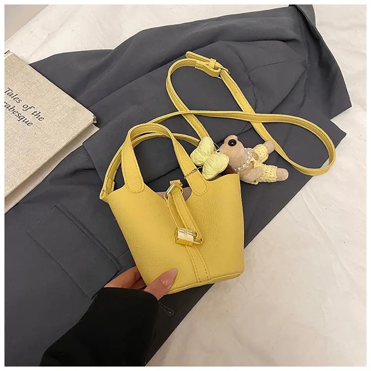 Pink Korean Style Shoulder Crossbody Bag for Women - Image 11
