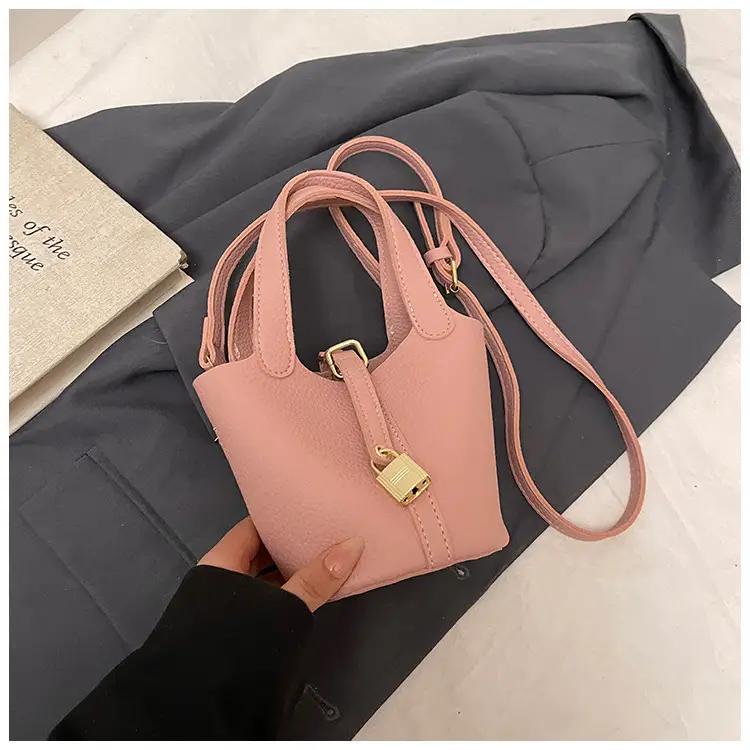 Pink Korean Style Shoulder Crossbody Bag for Women - Image 18