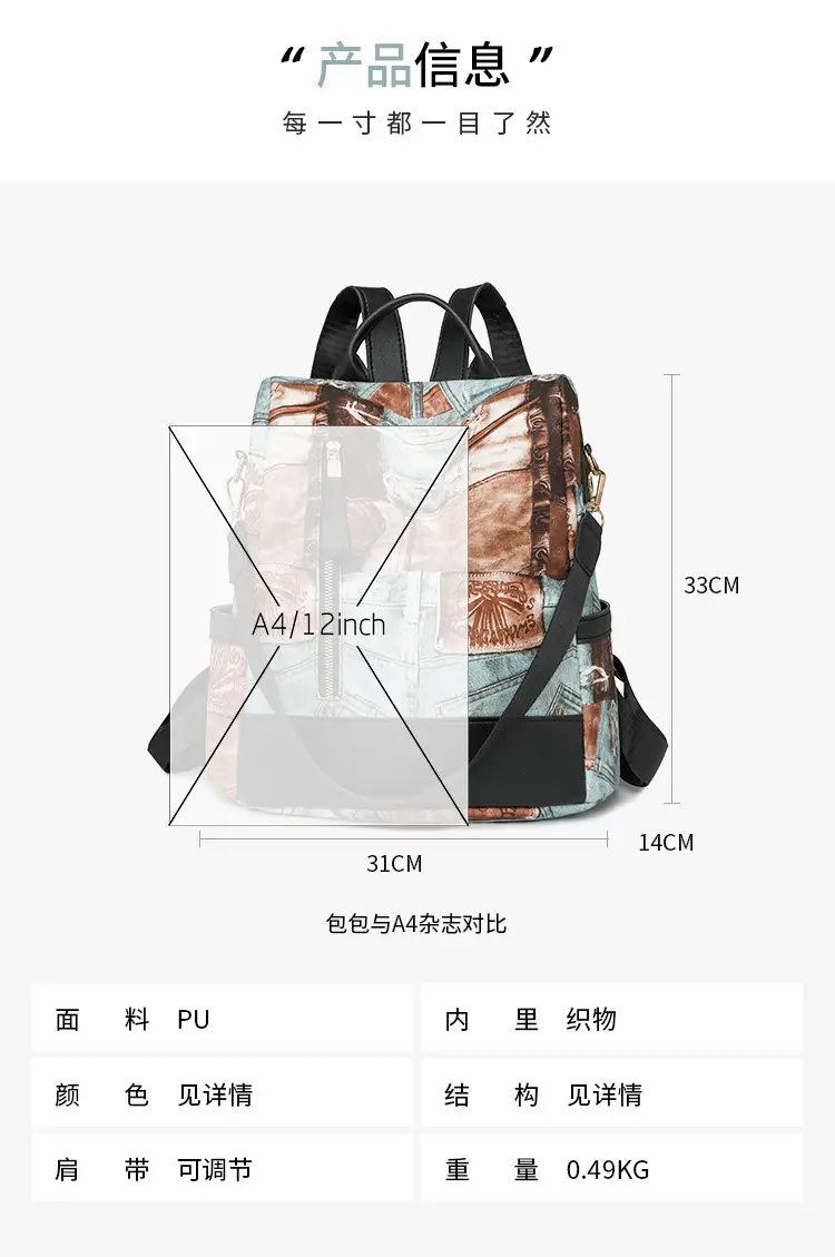 2025 New Niche Antique Retro Shoulder Bag — feature 6