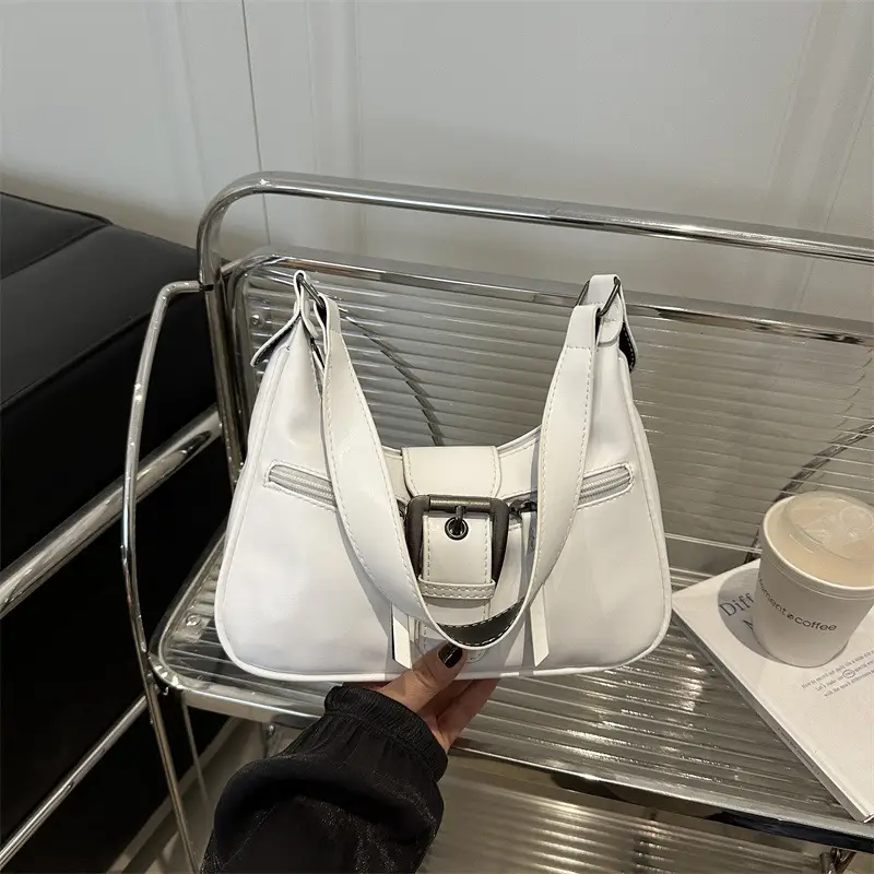 White High-End Retro Crossbody Bag for Women 2025 - Image 6