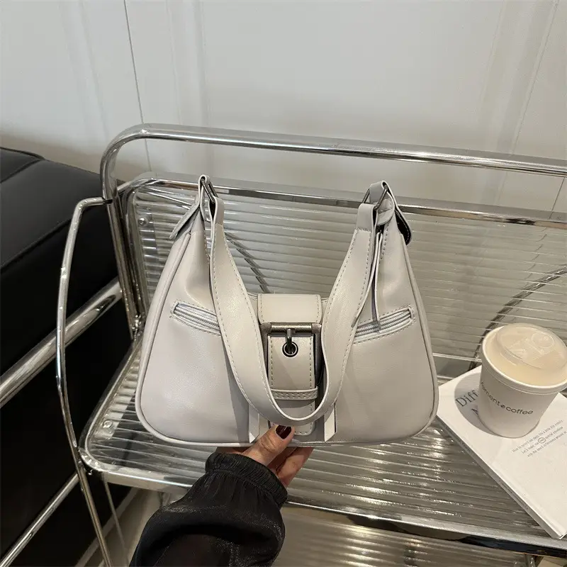 White High-End Retro Crossbody Bag for Women 2025 - Image 8