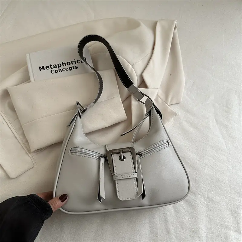 White High-End Retro Crossbody Bag for Women 2025 - Image 4