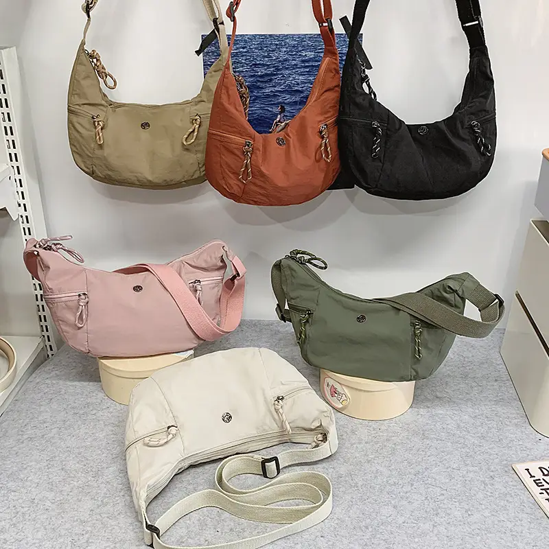 Women Waterproof Crossbody Bag Large Capacity Couple Shoulder Bag - Image 9