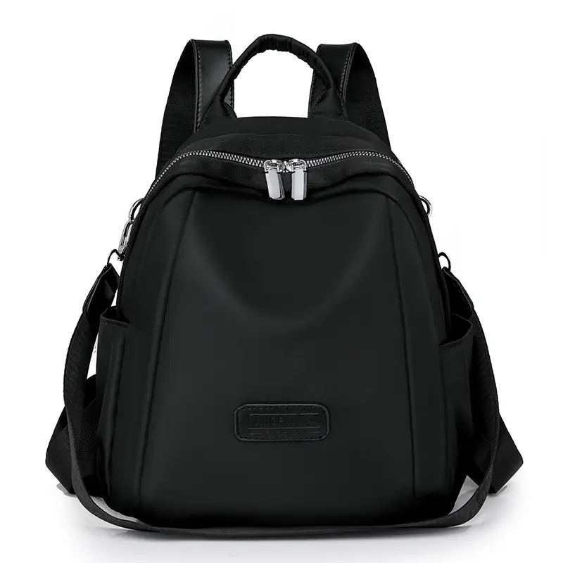 Women's Lightweight Western-style Backpack Grey Beige Travel Multi-functional - Image 3
