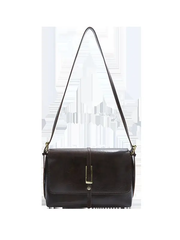 Brown Leather Shoulder Bag for Women 2025 - Image 8