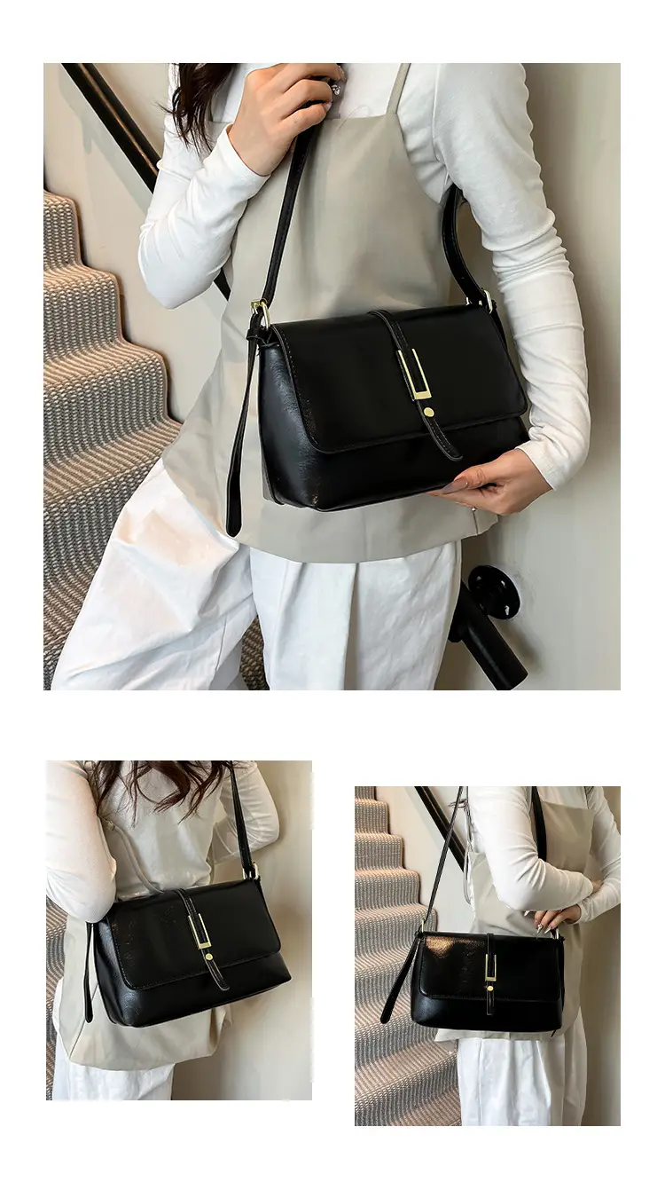 Brown Leather Shoulder Bag for Women 2025 — feature 14
