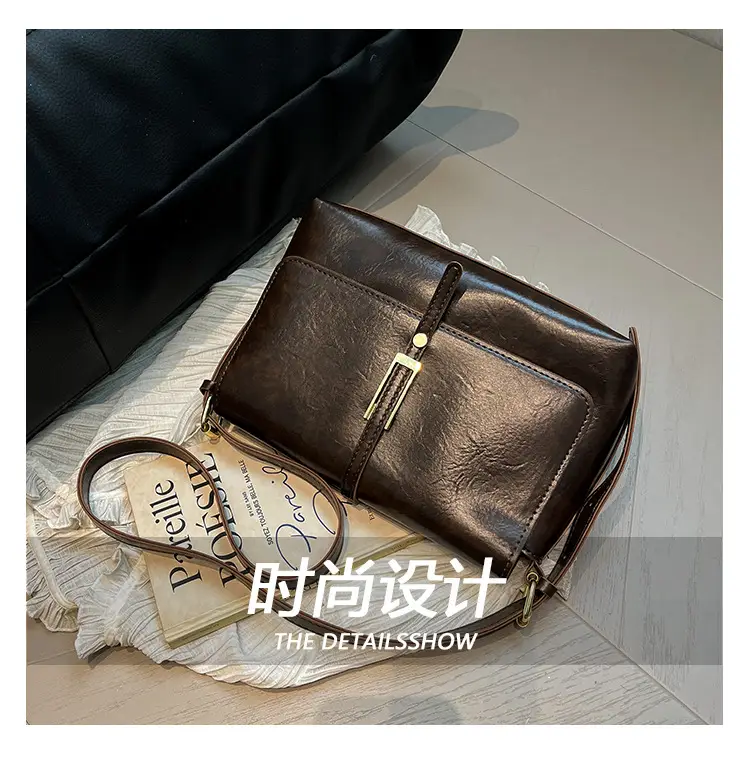 Brown Leather Shoulder Bag for Women 2025 — feature 22