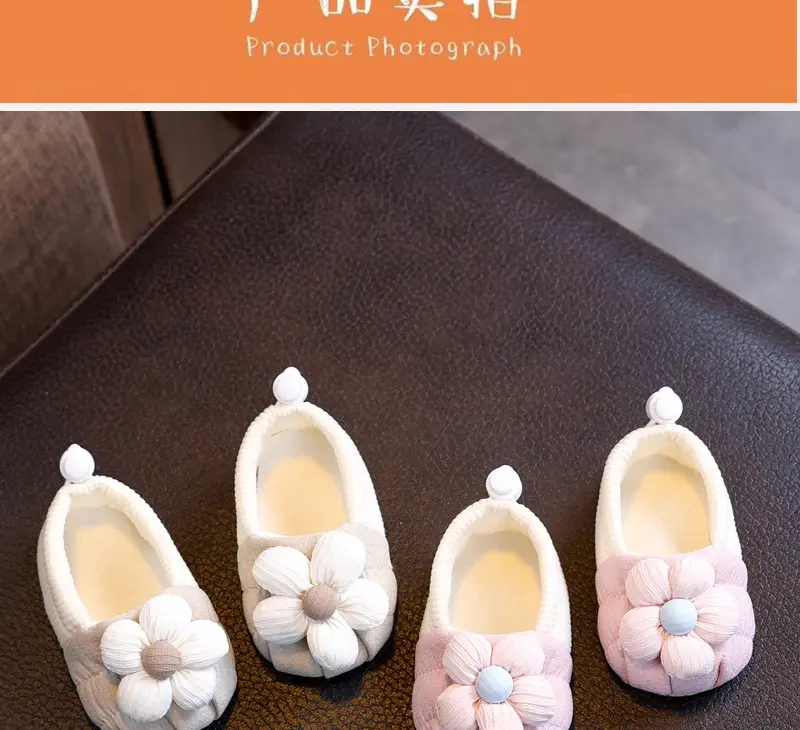 Baby Shoes for Girls Small Month Old Cotton Waterproof — feature 10