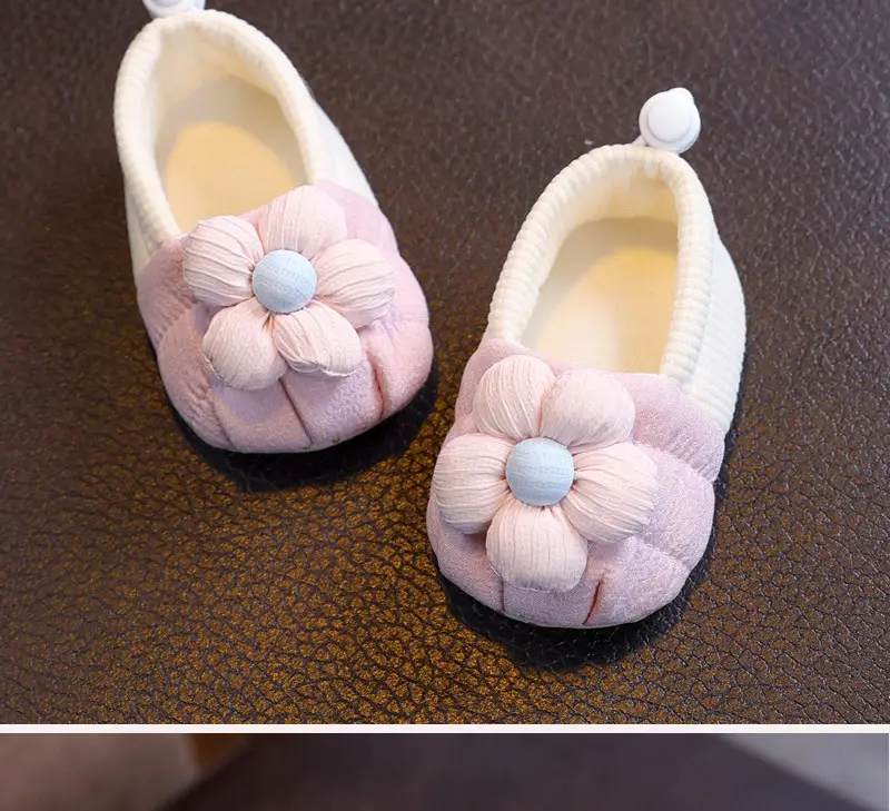 Baby Shoes for Girls Small Month Old Cotton Waterproof — feature 17